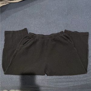 Gershon Bram cotton Pants capri medium 100% cotton m black